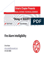 Fire Alarm Intelligibility: Chris Nolan