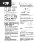 Installation Wiring Diagram: Detector