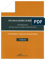 Pluralismo Juridico - Fundamentos de Una Nueva Cultura Del Derecho