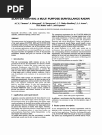 Scanter 4000/4100: A Multi Purpose Surveillance Radar