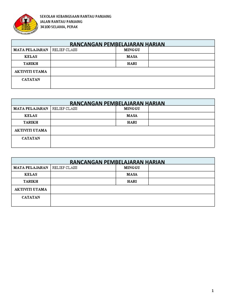 Relief RPH | PDF