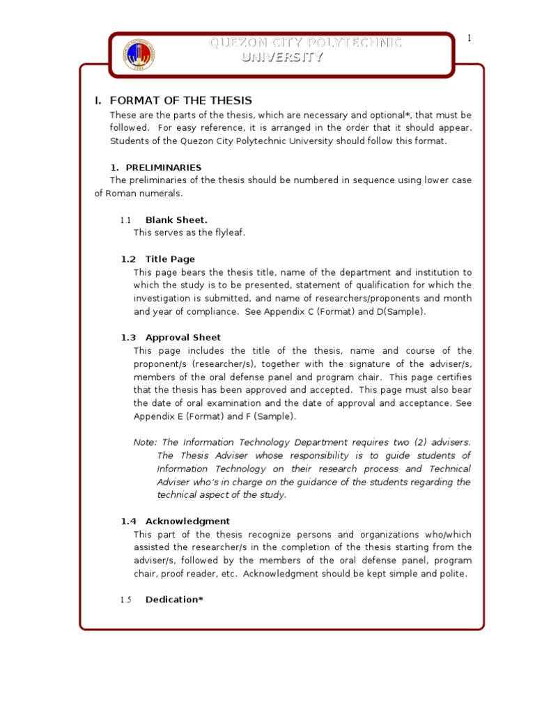 appendix e thesis statements