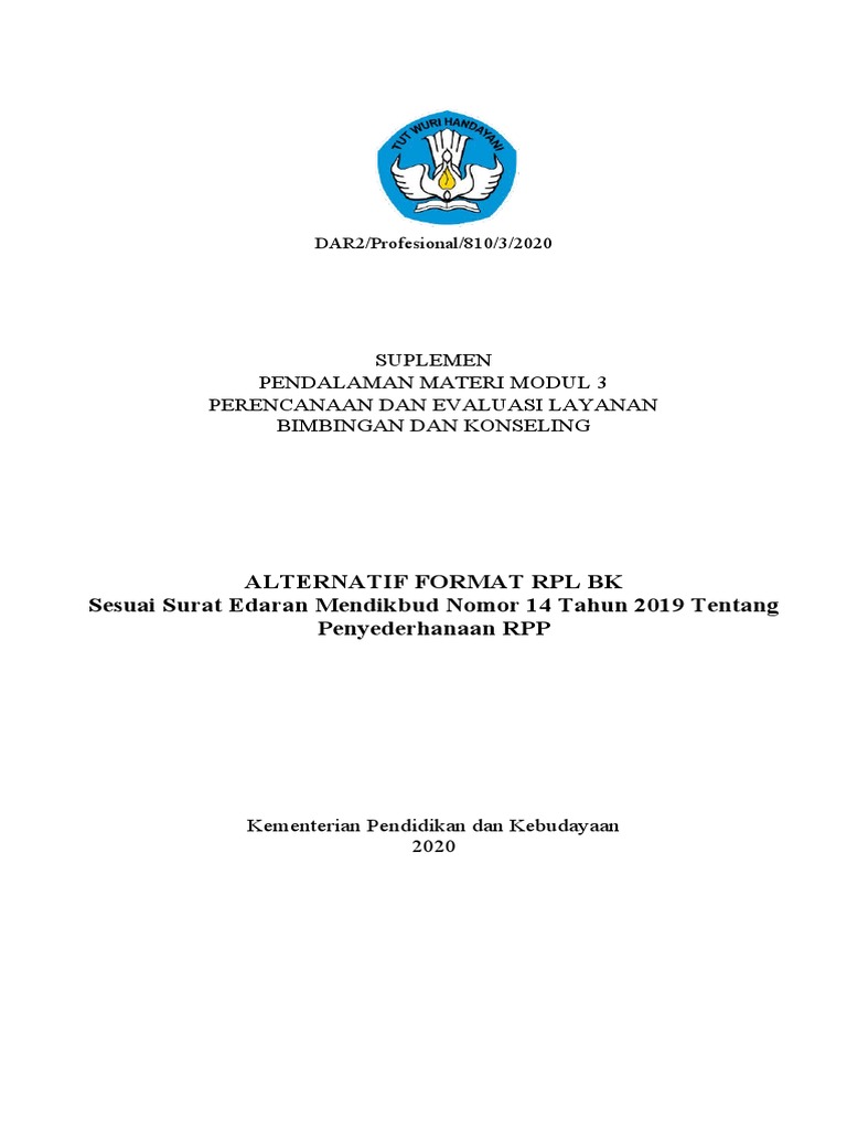 Rencana Layanan Bimbingan Konseling | PDF | Bisnis | Seni
