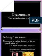 Discernment: A Key Spiritual Practice in Our Lives