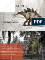 Stegosaurus: el lagarto con techo de 40cm