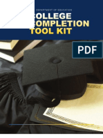 College Completion Tool Kit: U.S. Department of Education