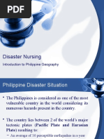 Disaster Nursing: Introduction To Philippine Geography