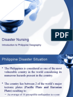 Disaster Nursing: Introduction To Philippine Geography
