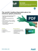 The World's Leading Disposable Glove For Chemical Splash Protection