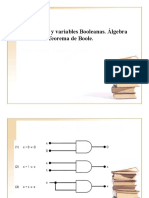 Constantes y Variables Booleanas