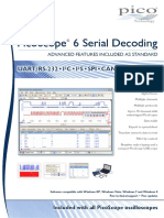 Picoscope 6 Serial Decoding: Uart/Rs-232 - I C - I S - Spi - Can - Lin - Flexray