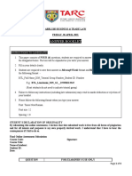 Answer Booklet ABBL3203 Business & Trade Law