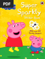 Peppa Pig - Super Sparkly Sticker Book