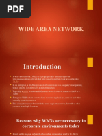 Wide Area Network