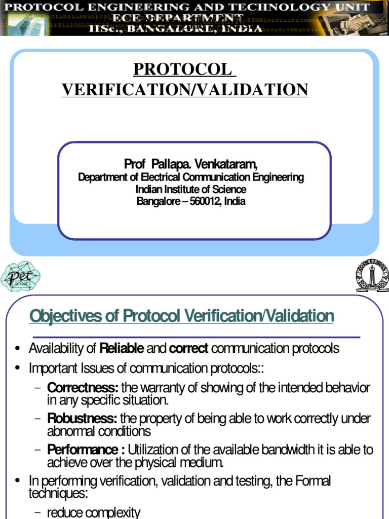 Protocol Verification in Computer Networks | PDF | Computers