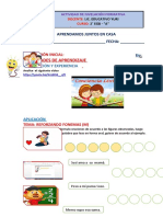 Ficha - Nivelación de Lengua-2do