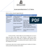 Plan Remedial Primer Ciclo 2 A LECTURA