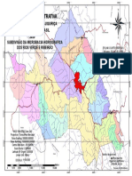 Mapa Organização das Microbacias de Amargosa/BA