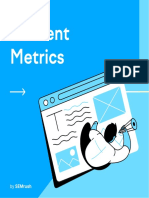 Content Metrics: by Semrush