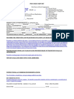 FIELDS - Progress Report Form