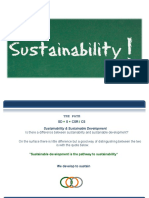 Sustainability 