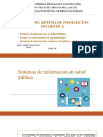 Sistemas de información en salud pública