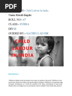 A Child Labour in India