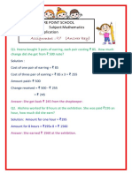 Answer Key Assignment 27