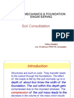 Soil Consolidation: Soil Mechanics & Foundation Engin Eering