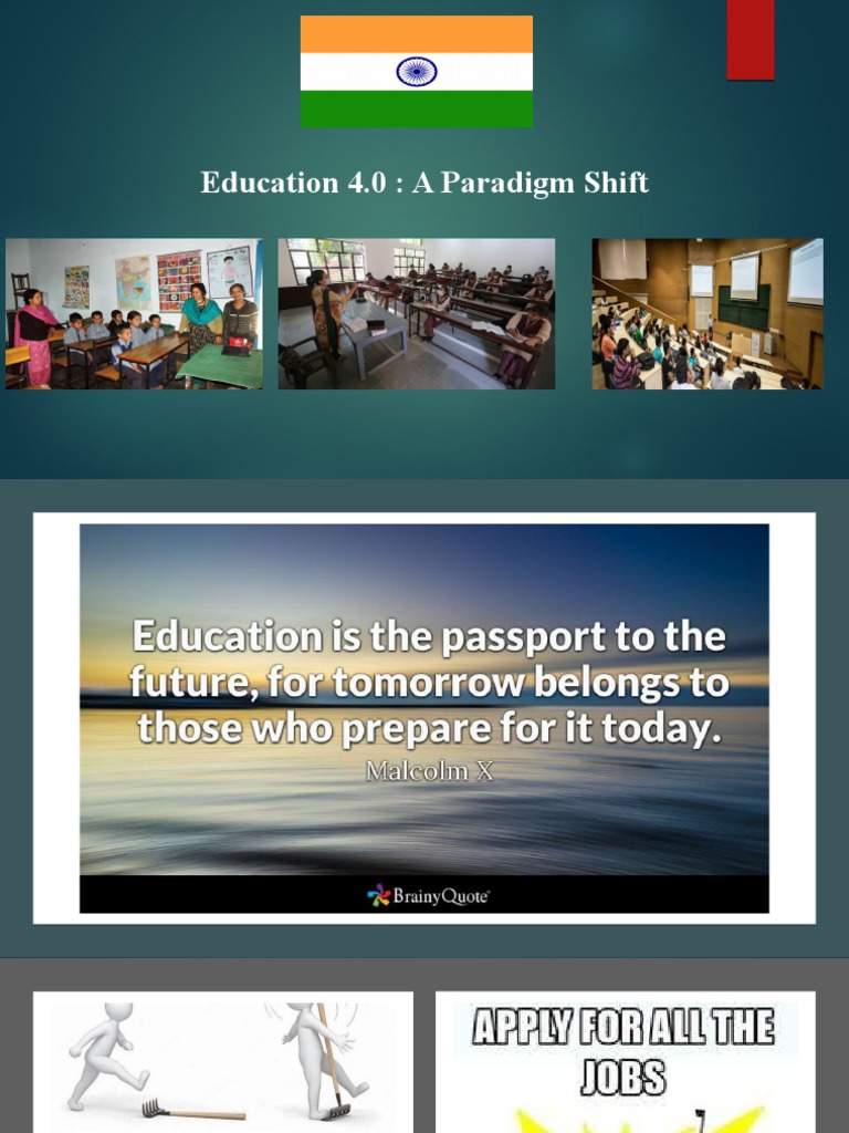 Education 4.0: A Paradigm Shift | PDF | Education Theory | Teachers