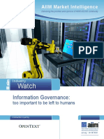 Watch: Information Governance