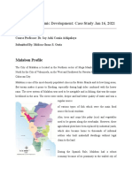 Malabon Case Study of Economic Development