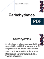 Carbohydrates: Organic Chemistry