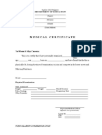 2017 Medical Certificate
