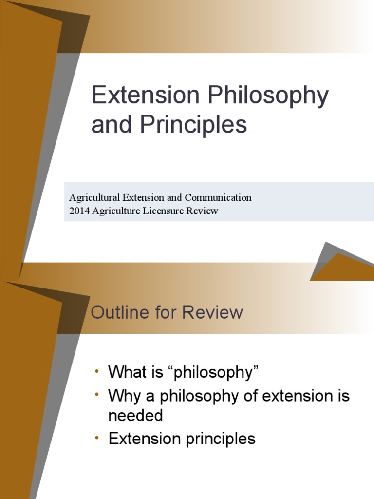 Principles of Agricultural Extension | PDF | Value (Ethics) | Knowledge