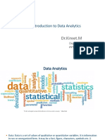 Data Analytics - Intro