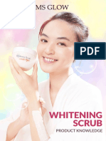 Product Knowledge Whitening Scrub - Compressed