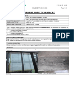 Preshipment Inspection Report (Rig 1)