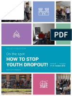 How To Stop Youth Dropout!: On The Spot