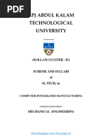 ComputerIntegratedManufacturingSyllabus Min