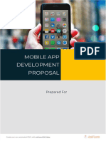Mobile App Development Proposal: Prepared For