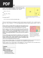 Fibonacci Number: History Sequence Properties Relation To The Golden Ratio