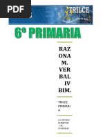 Raz. Verbal Iv Bim