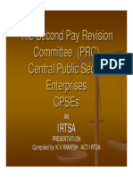 The Second Pay Revision Committee (PRC) Central Public Sector Enterprises Cpses