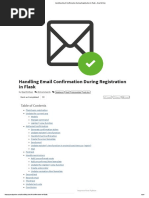 Handling Email Confirmation During Registration in Flask: by Real Python 45 Comments