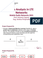 LTE Data Analysis - Project Proposal N.2