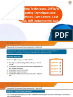 MCom - Cost Accounts ch-2 Topic1