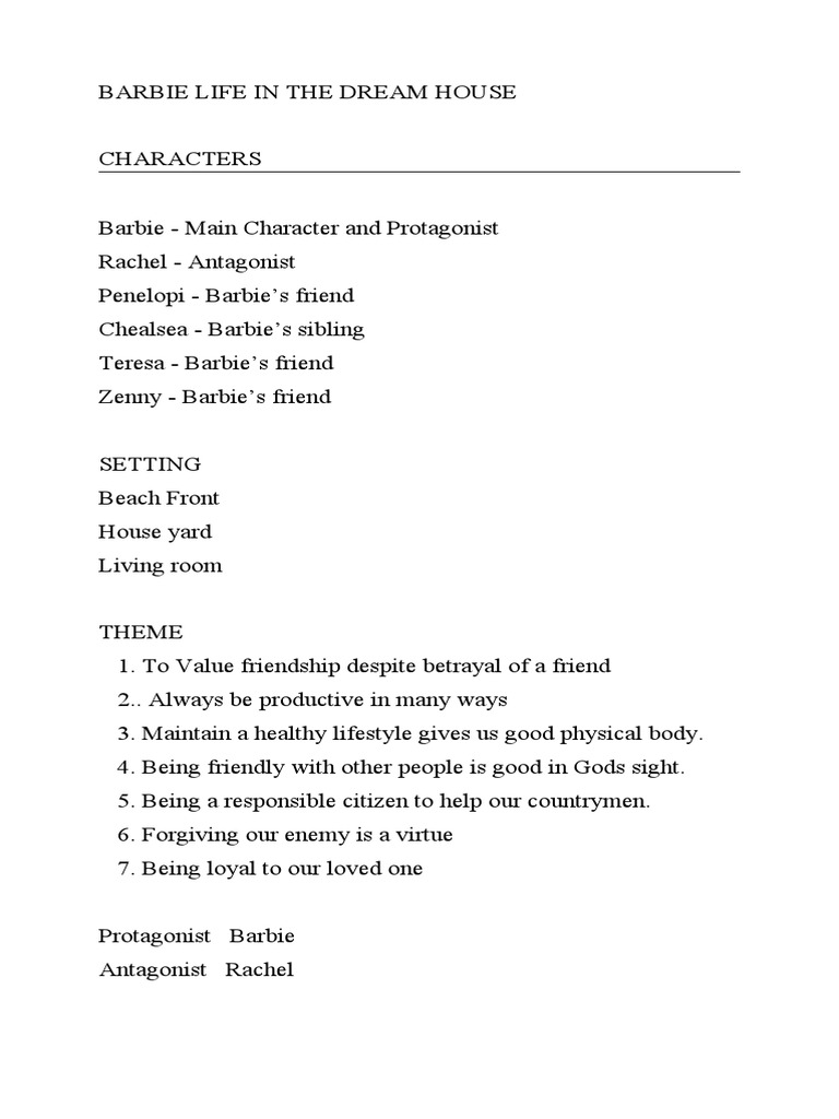 Barbie Life in The Dream House | PDF