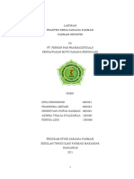 Laporan Industri-Pengawasan Mutu Sarana Penunjang-KLP 12-STIFA B 018