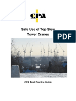 CPA TCIG 0701 Safe Use of Top Slew Tower Cranes 071201